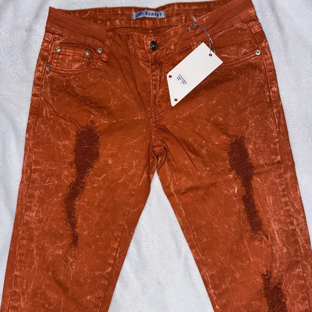 Women’s Exocet Orange Jeans